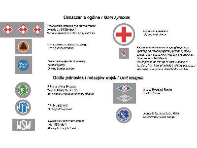 Polish Army Vehicles unit insignia, registration numbers - image 3