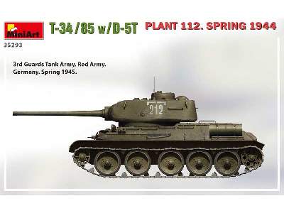 T-34/85 W/d-5t Plant 112. Spring 1944 - image 31