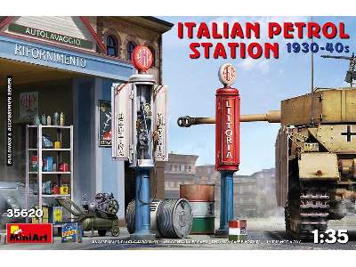 Italian Petrol Station 1930-40s - image 1