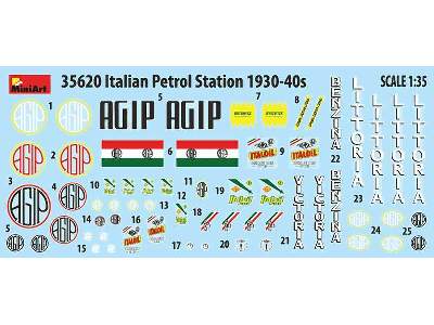 Italian Petrol Station 1930-40s - image 3