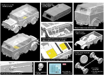 Heavy Uniform Personnel Vehicle Horch Type 40 Winter Production - image 2