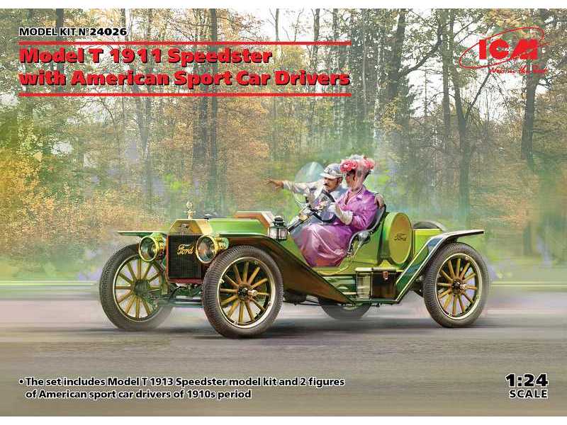 Ford T 1913 Speedster with American Sport Car Drivers - image 1