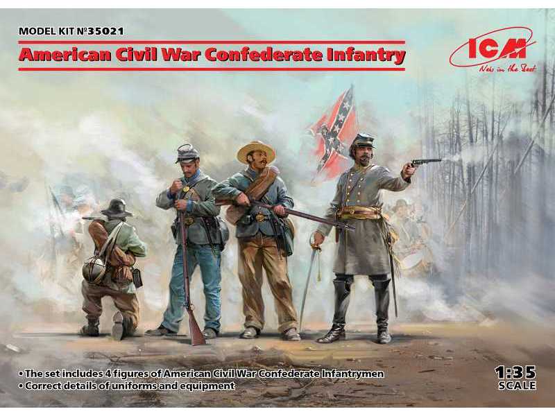 American Civil War Confederate Infantry - image 1 American Civil War Confederate Infantry - image 1