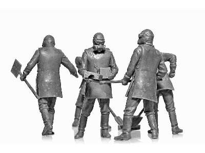 Chernobyl 3. Rubble cleaners - 5 figures - image 7