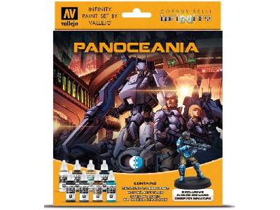 Panoceania - 8 colour paint set - image 1