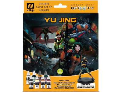 Yu Jing - 8 colour paint set - image 1