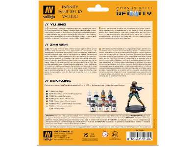 Yu Jing - 8 colour paint set - image 2