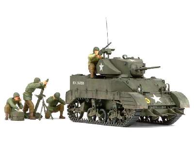 US Light Tank M5A1 - Pursuit Operation w/4 Figures - image 1