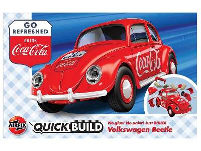 QUICKBUILD Coca-Cola® VW Beetle - image 1