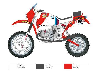 B.M.W. R80 G/S 1000 Paris Dakar 1985 - image 4