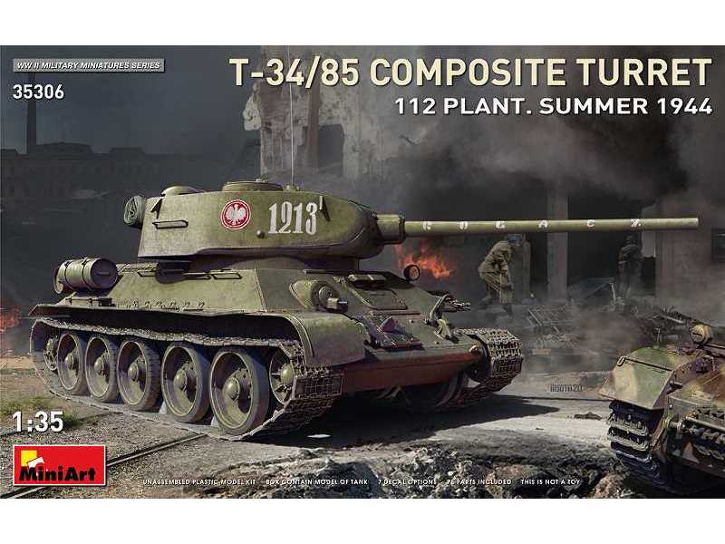 T-34/85 Composite Turret. 112 Plant. Summer 1944 - image 1 T-34/85 Composite Turret. 112 Plant. Summer 1944 - image 1