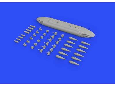 SUU-20 dispenser w/ BDU-33 & Mk.76 bombs 1/48  - image 2