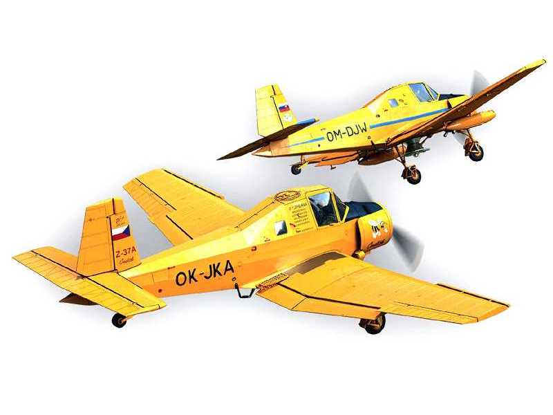 Zlin Z-37 Cmelák Servus Chlapci Dual Combo - image 1