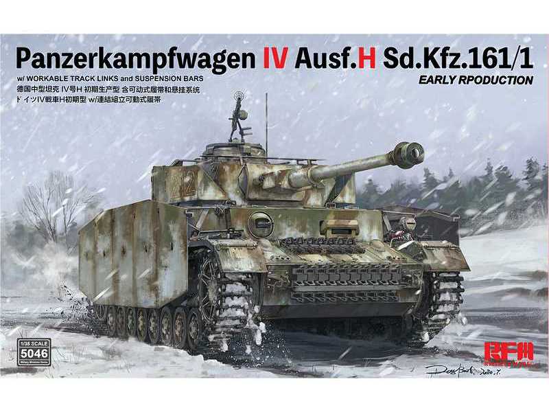 Panzerkampfwagen Iv Ausf.h Sd.kfz.161/1 Early Production - image 1