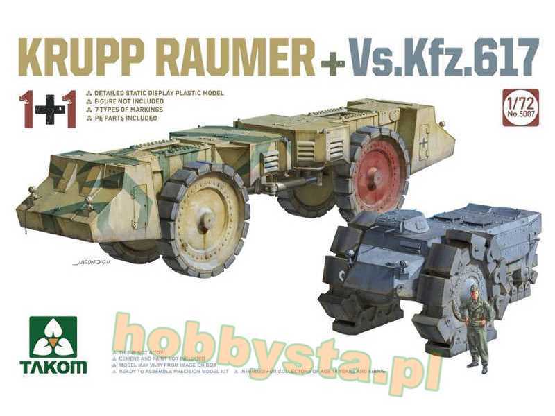 Krupp Räumer + Vs.Kfz. 617 - image 1 Krupp Räumer + Vs.Kfz. 617 - image 1