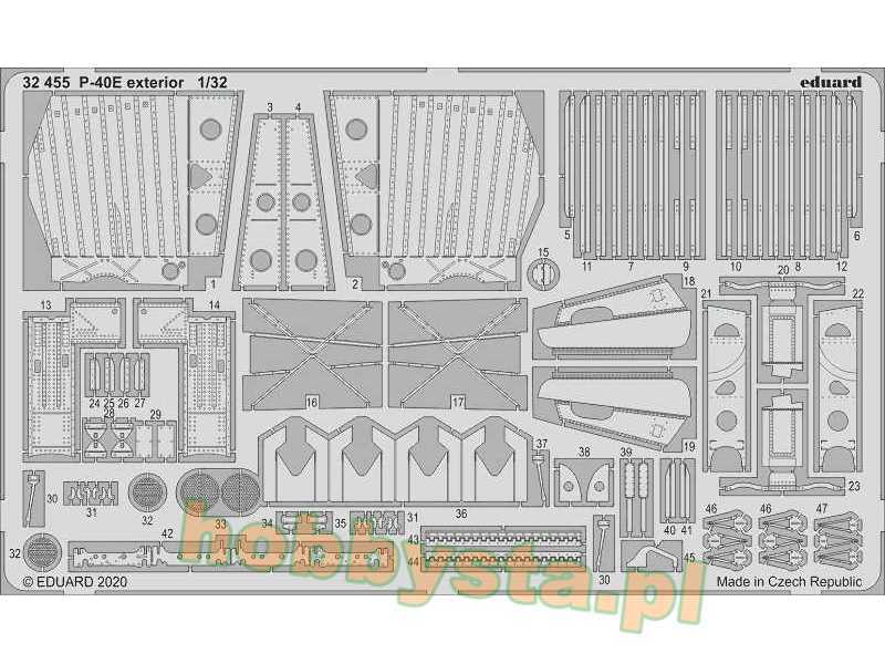 P-40E exterior 1/32 - image 1