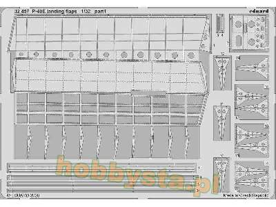 P-40E landing flaps 1/32 - image 1