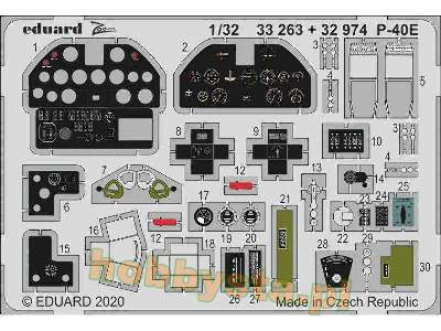 P-40E interior 1/32 - image 1