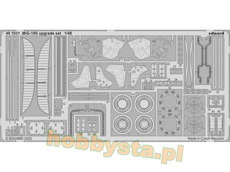 MiG-19S upgrade set 1/48 - image 1