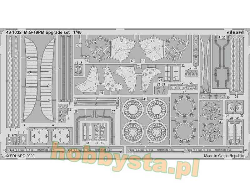 MiG-19PM upgrade set 1/48 - image 1