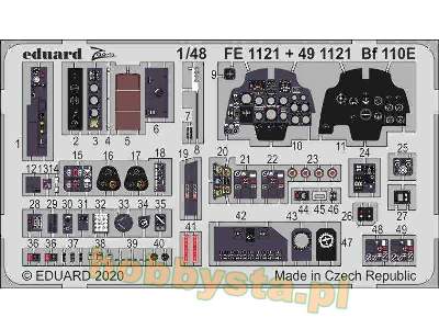 Bf 110E interior 1/48 - image 1