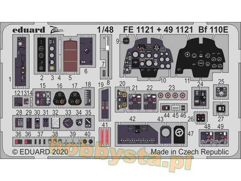 Bf 110E interior 1/48 - image 1