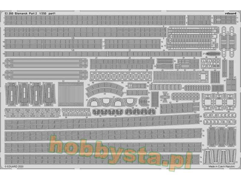 Bismarck part 2 1/350 - Trumpeter - image 1