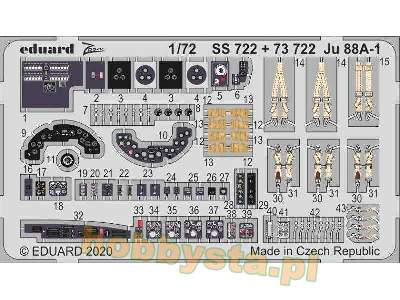 Ju 88A-1 interior 1/72 - image 1