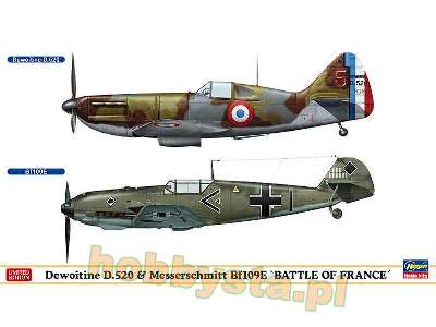 Dewoitine D.520 & Messerschmitt Bf109e 'battle Of France' - image 1