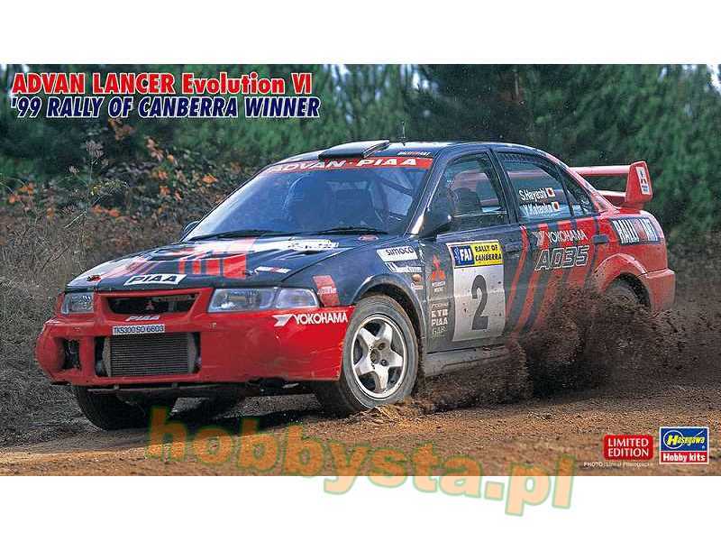 Advan Lancer Evolution Vi '99 Rally Of Canberra Winner - image 1