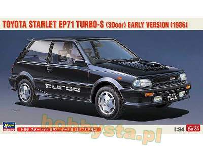 Hasegawa 20449 Toyota Starlet Ep71 Turbo-s (3door) Early Version - image 1