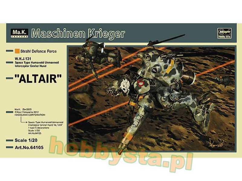 Altair W.H.J.131 Space Type Humanoid Unmanned Interceptor Grober - image 1