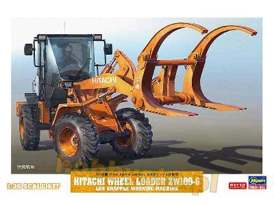 Hitachi Wheel Loader Zw100-6 Log Grapple Working Machine - image 1