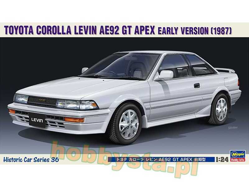 21136 Toyota Corolla Levin Ae92 Gt Apex Early Version (1987) - image 1