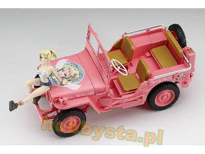 52156 Wild Egg Girls No.01 1/4 Ton 4x4 Utility Truck Amy Mcdonne - image 3