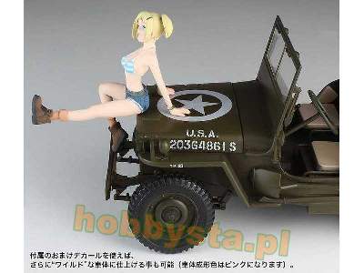 52156 Wild Egg Girls No.01 1/4 Ton 4x4 Utility Truck Amy Mcdonne - image 6