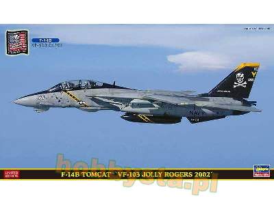 52254 F-14b Tomcat 'vf-103 Jolly Rogers 2002' - image 1