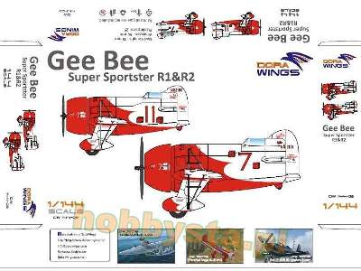 Gee Bee Super Sportster R1&r2 (2 In 1) - image 2