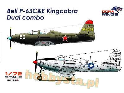 Bell P-63c/E Kingcobra Dual Combo - image 1