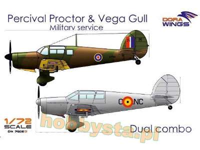 Percival Proctor & Vega Gull (Military Service) (2in1) - image 1