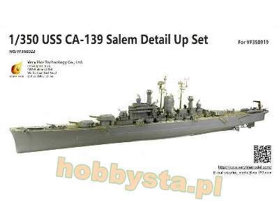 USS Ca-139 Salem Detail Up Set (Very Fire 350919) - image 1