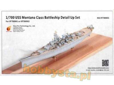 USS Montana Class Battleship Detail Up Set - 700901, 700903 - image 1