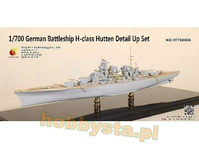 German Battleship H-class Hutten Detail Up Set Very Fire 700903 - image 1