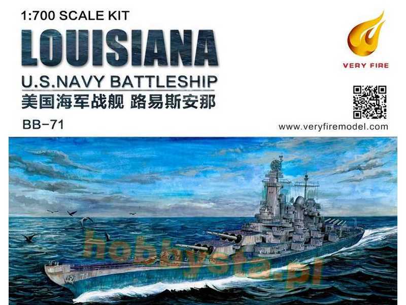 U.S. Navy Battleship USS Louisiana Bb-71 Kit - image 1