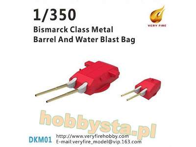 Bismarck Class Metal Barrel And Water Blast Bag - image 1