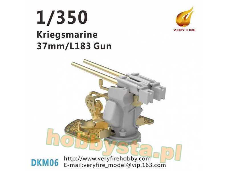 Kriegsmarine 37mm/L183 Gun (8 Sets) - image 1