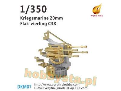 Kriegsmarine 20mm Flak-vierling C38 (4 Sets) - image 1