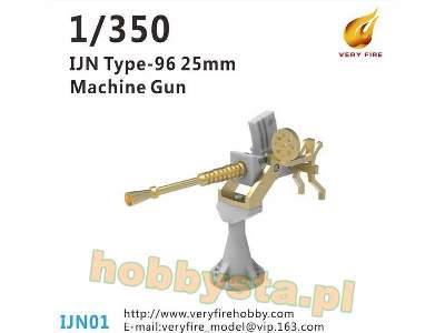 IJN Type-96 25mm Machine Gun (16 Sets) - image 1