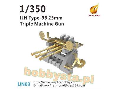 IJN Type-96 25mm Triple Machine Gun (10 Sets) - image 1
