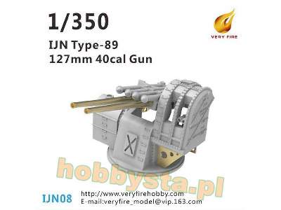 IJN Type-89 127mm 40cal Gun (6 Sets) - image 1